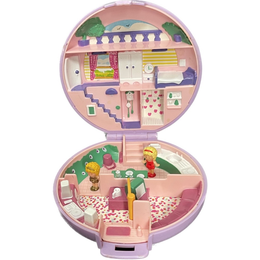Vintage Polly Pocket Polly’s Flat 1989